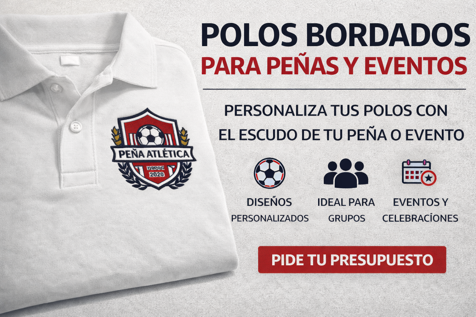 Polos para clubes y asociaciones